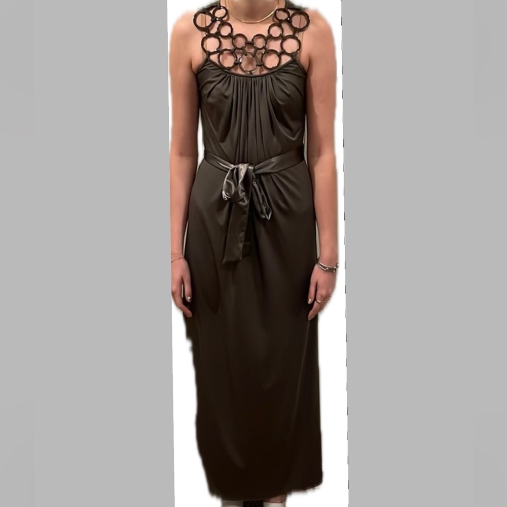 Lyndia Gray Maxi Dress